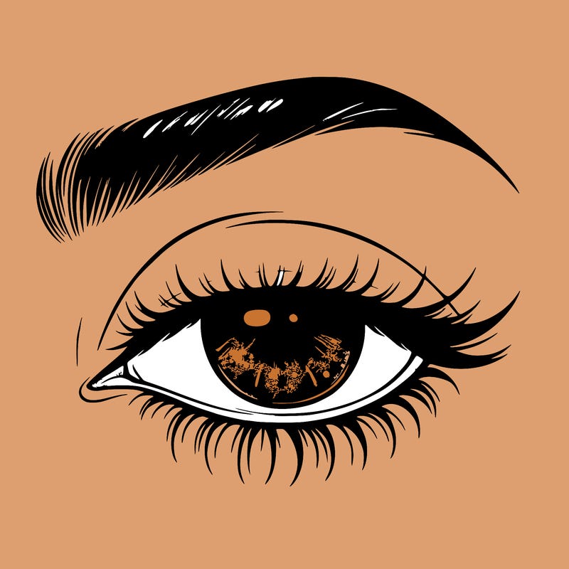 eye closed realistic