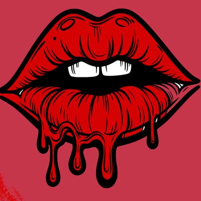 lips that look realistic and drip