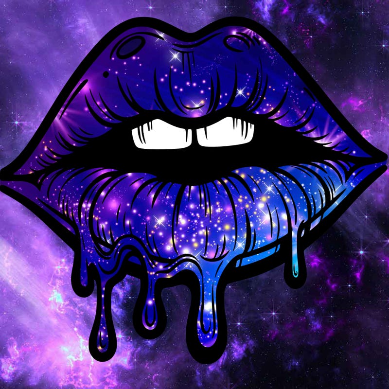 lips that look realistic and drip