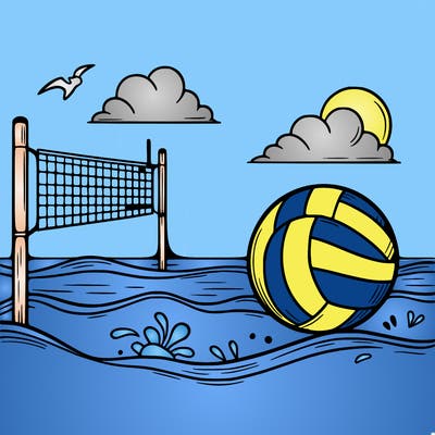 beach volleyball