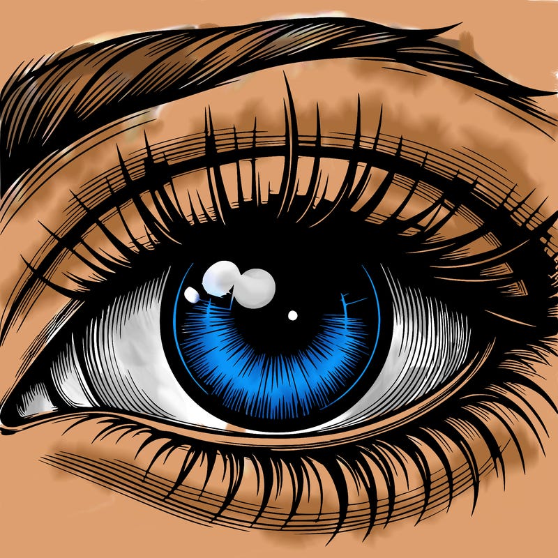 realistic eye
