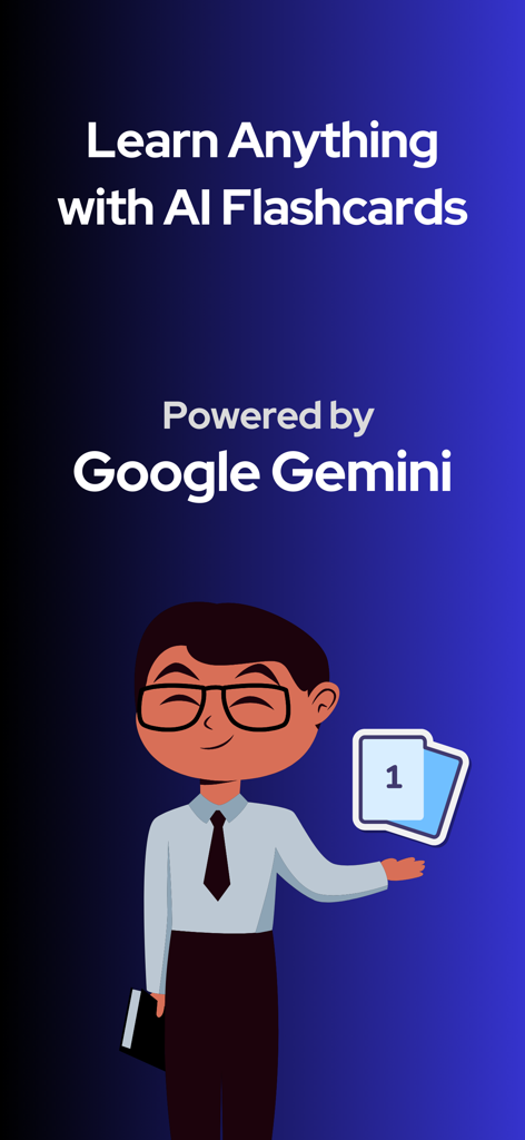 Recollio: AI Flash Cards Maker - Recollio app featuring AI flashcards powered by Google Gemini