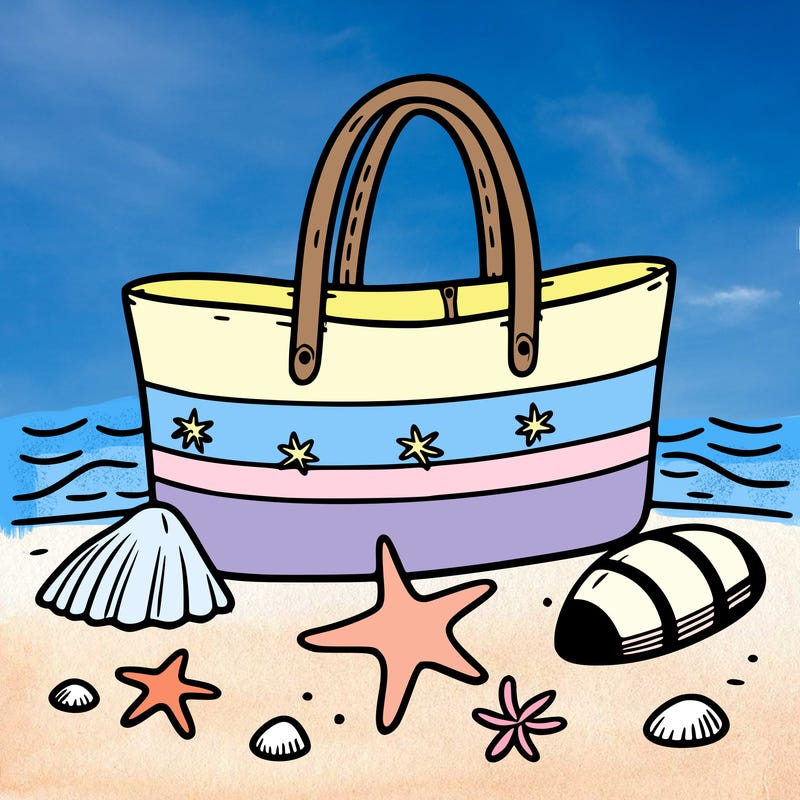 a beach bag