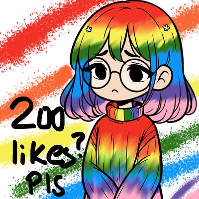 sad girl with glasses in a sweater