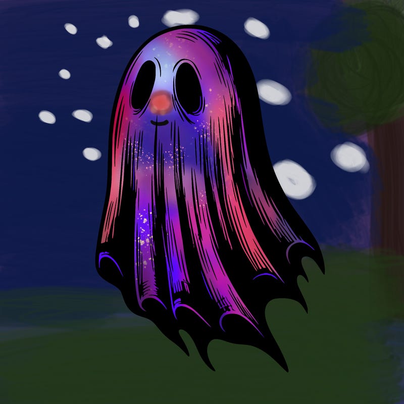 realistic creepy ghost