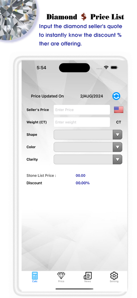 Diamond $ Analysis - Lifestyle App | MWM