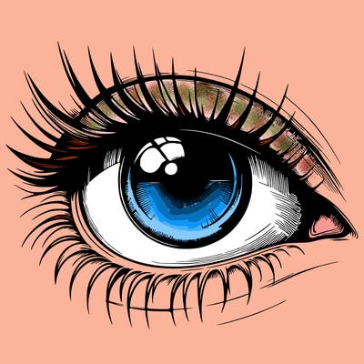 realistic eye