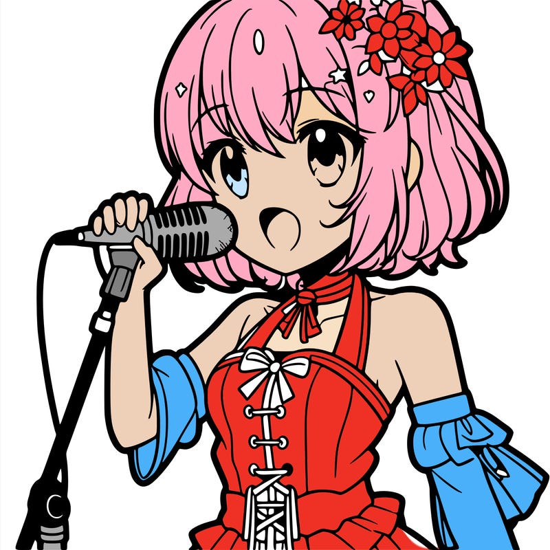 a anime singer