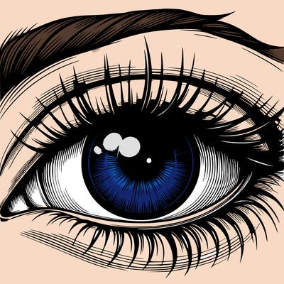 realistic eye