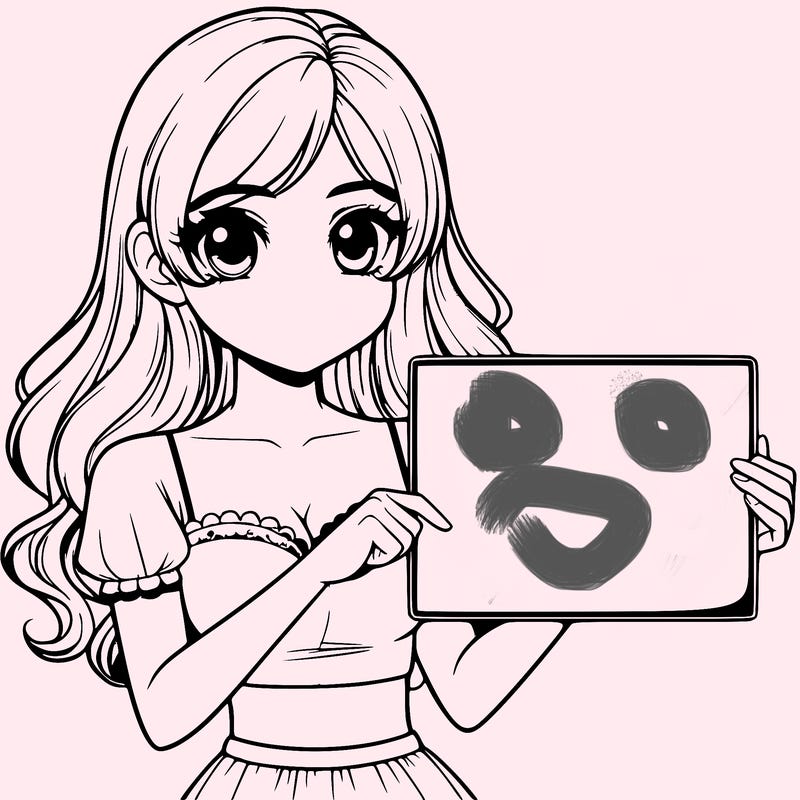 realistic pretty girl holding blank sign