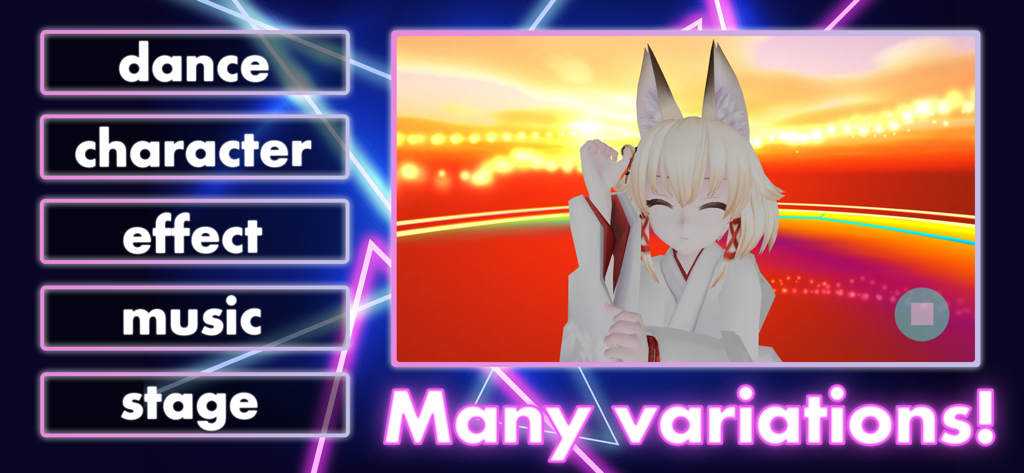 DanceDreamMV MMD VRM VRoidLive - Entertainment App | MWM