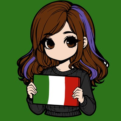 realistic girl holding a sign