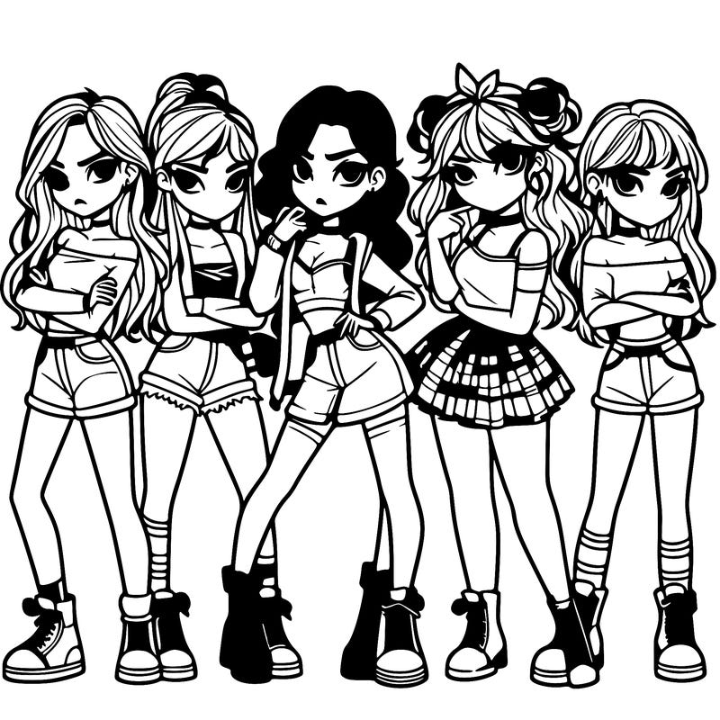 realistic baddie girls