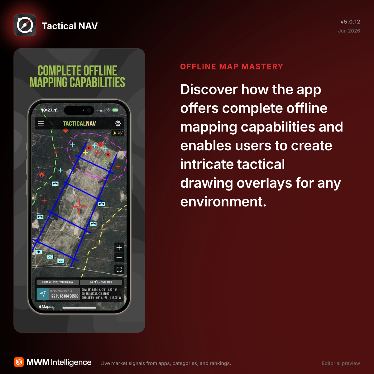 Tactical NAV - Navigation App | MWM