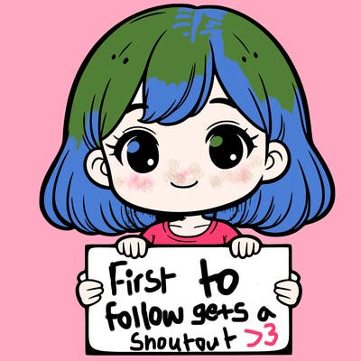 girl holding blank sign