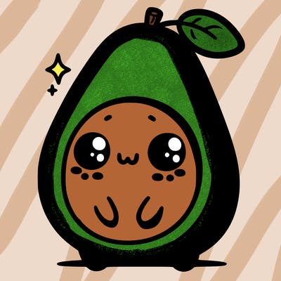 cute avocado