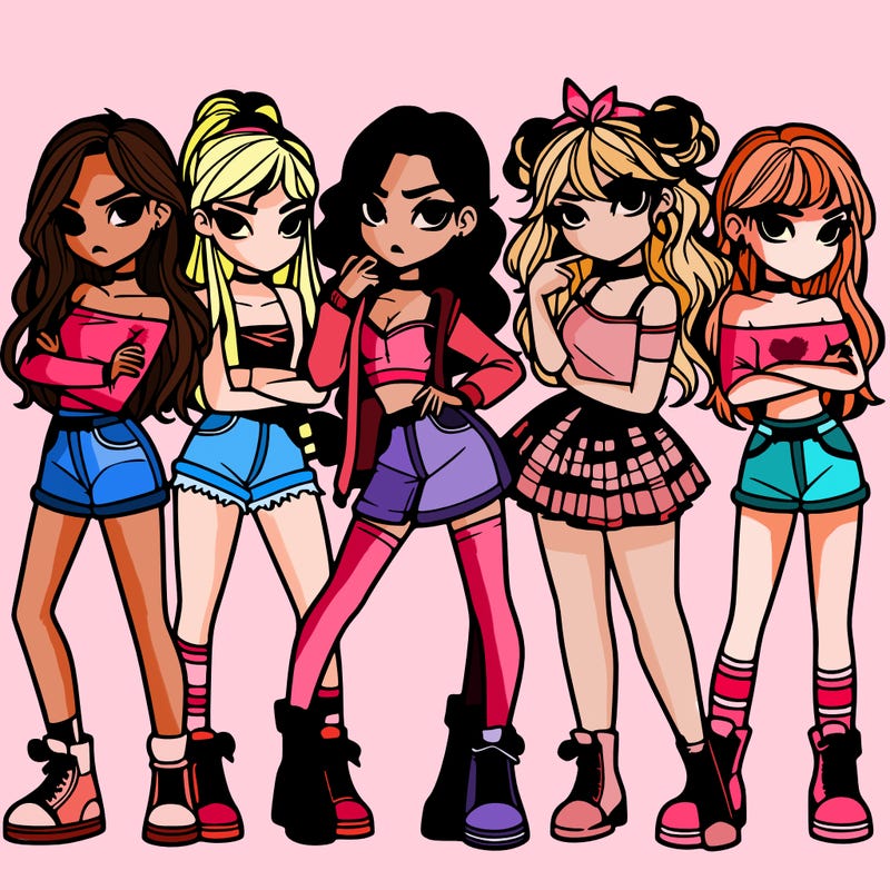 realistic baddie girls