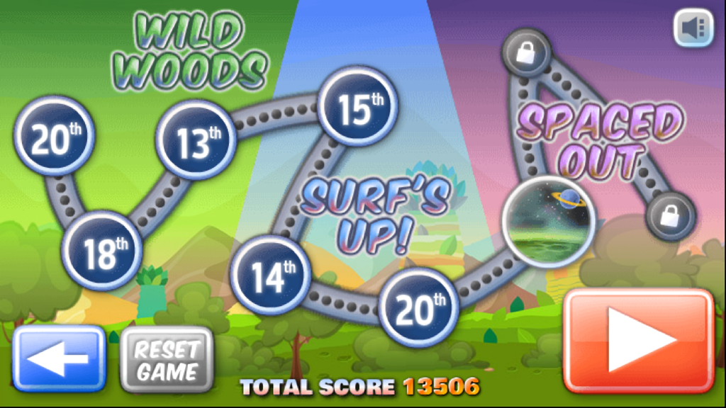 卡丁车赛车手 - 亡命车手的卡丁车竞速 - Level selection screen in Kart Racer showing a progression path with various racing zones and player rankings.