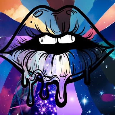 lips that look realistic and drip