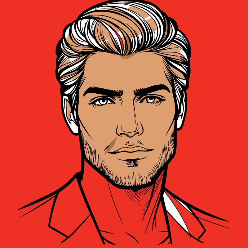 handsome man