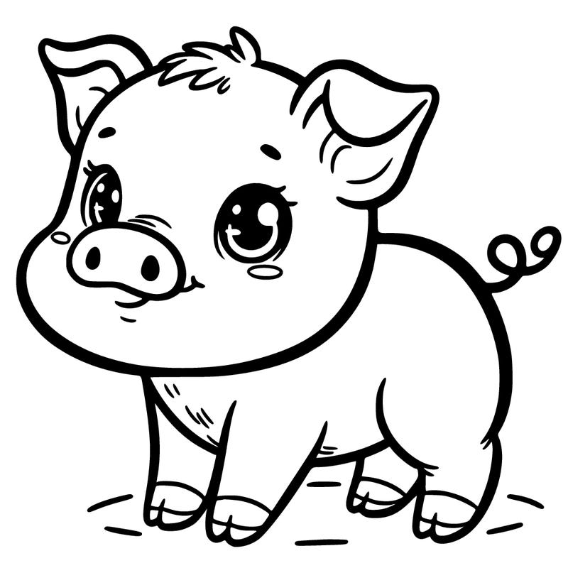 cute pig