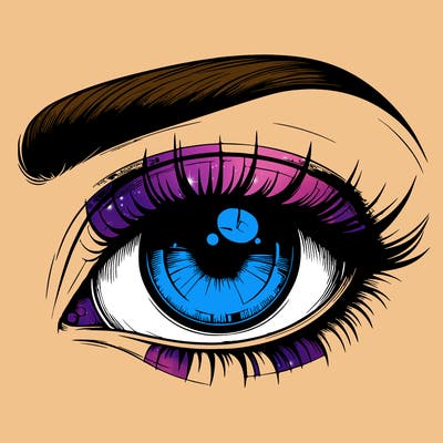 realistic eye