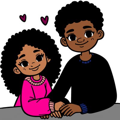 black couple