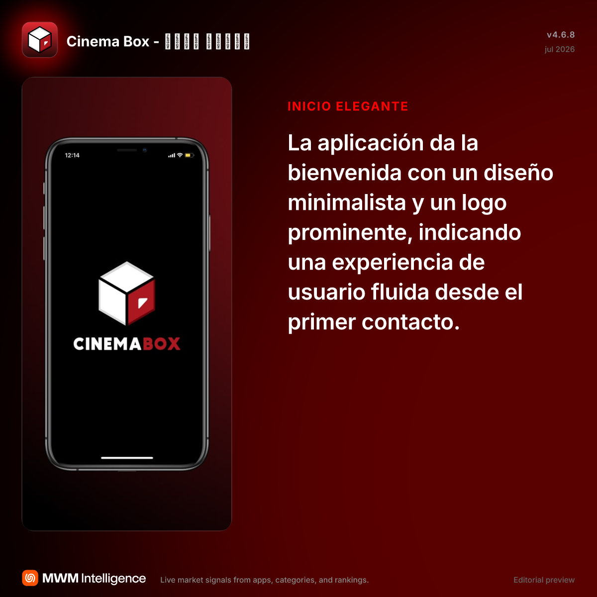 Cinema Box - سينما بوكس - App de Entretenimiento | MWM