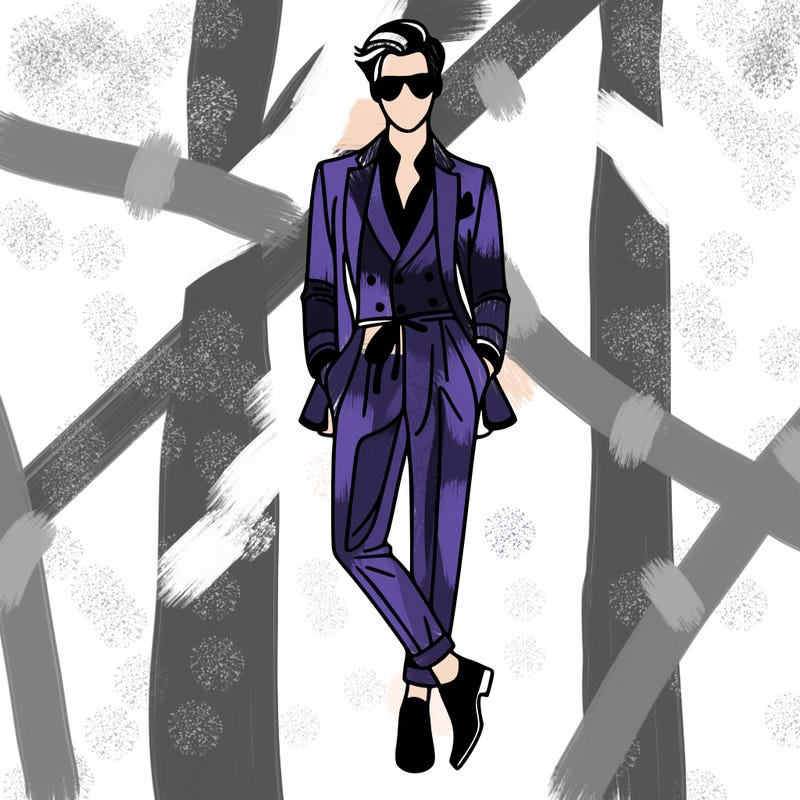 fashion guy with beautiful clothes