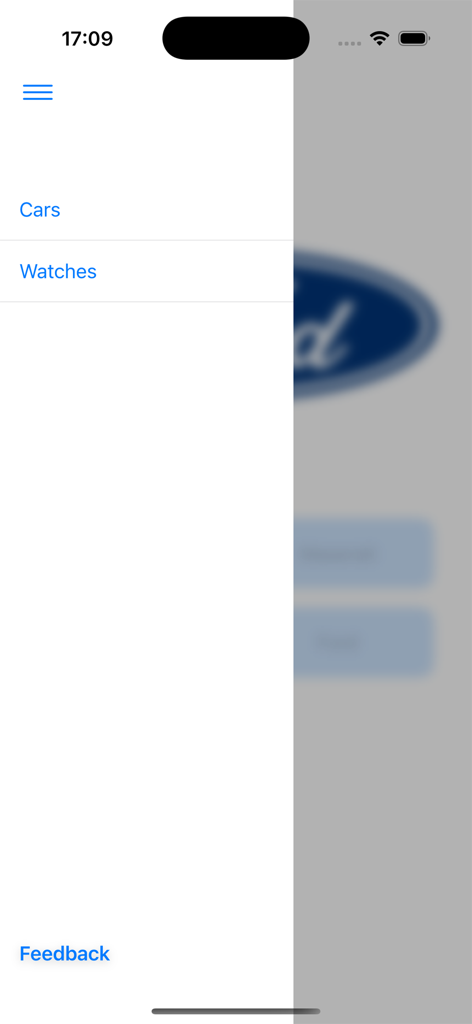 Logo Master - Menú de navegación en Logo Master mostrando categorías de trivia de Coches y Relojes
