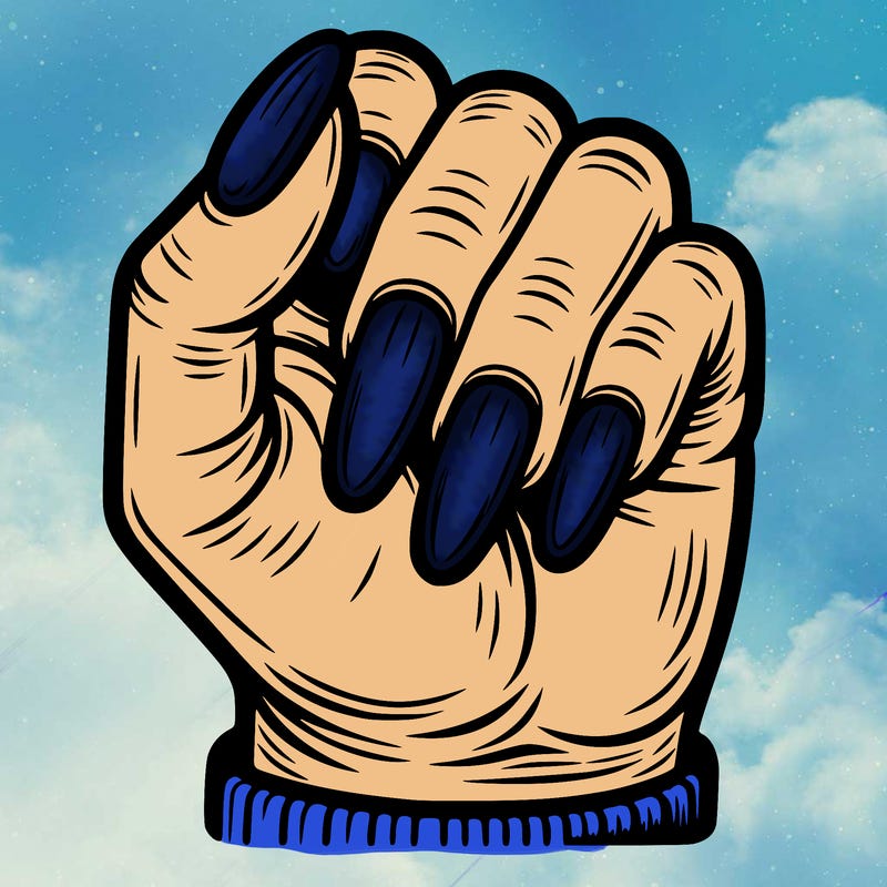 plain nails