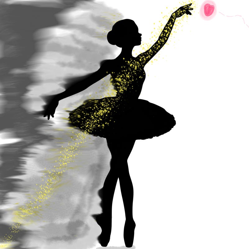 realistic ballerina