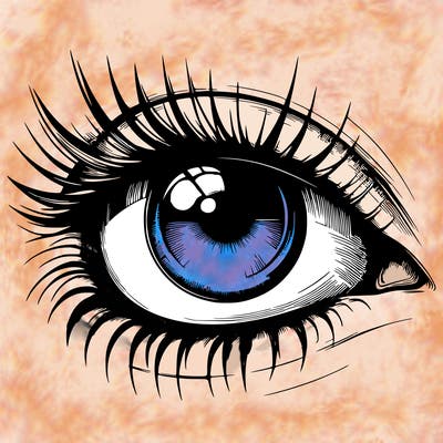 realistic eye
