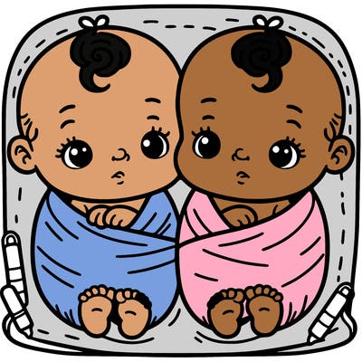 twin babies