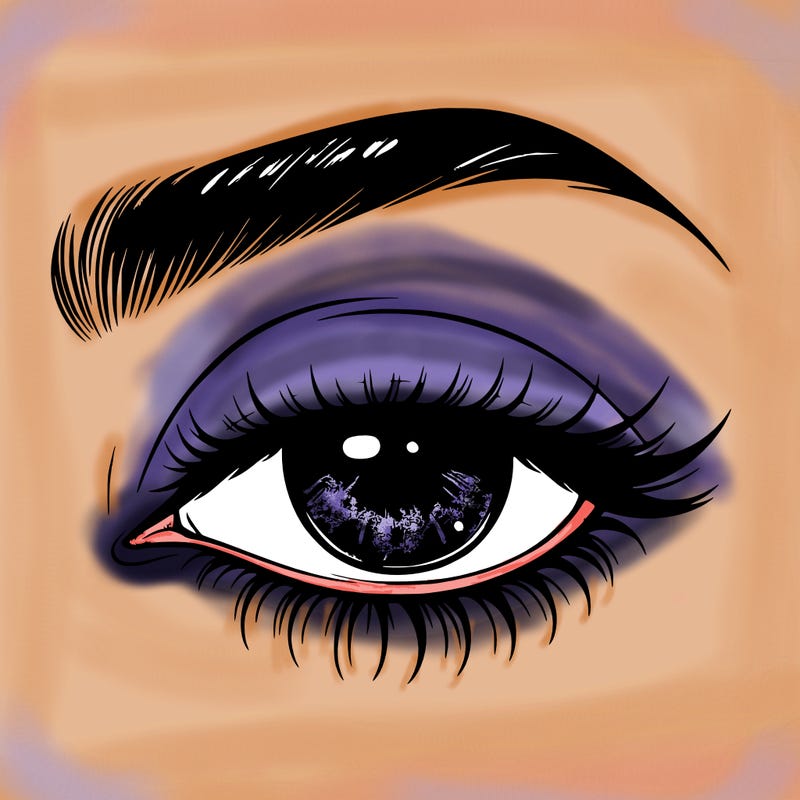 eye closed realistic