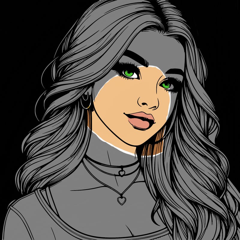 detailed realistic girl