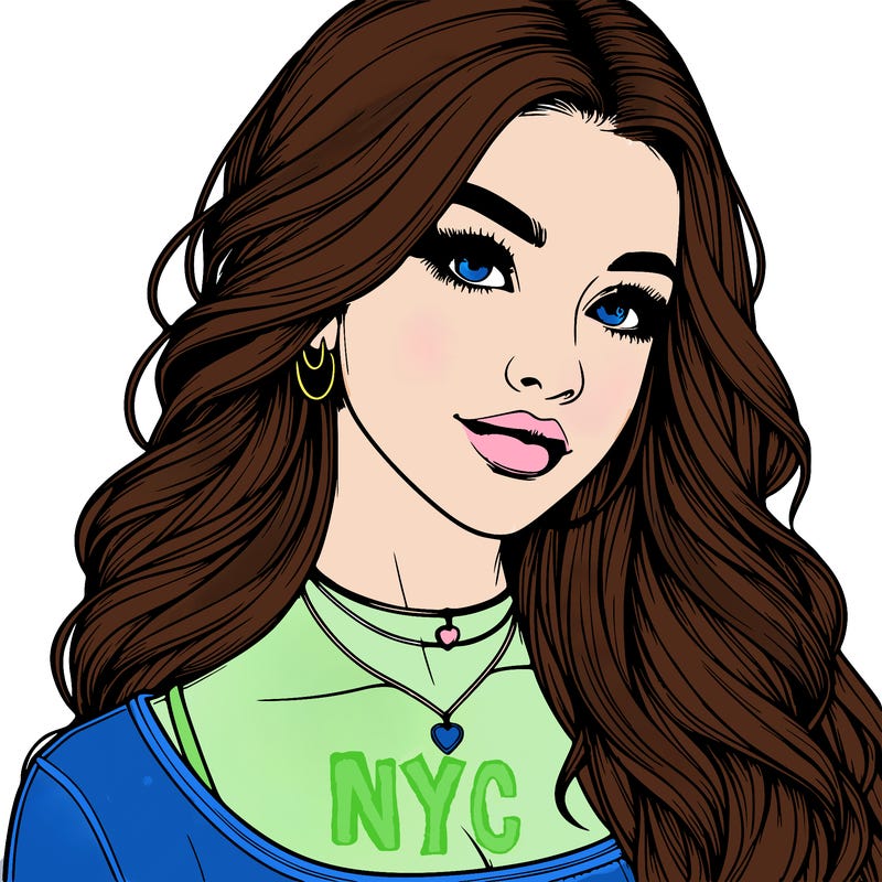 detailed realistic girl