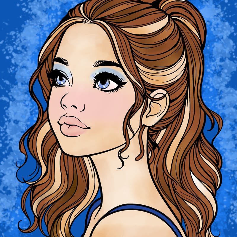 beautiful realistic girl