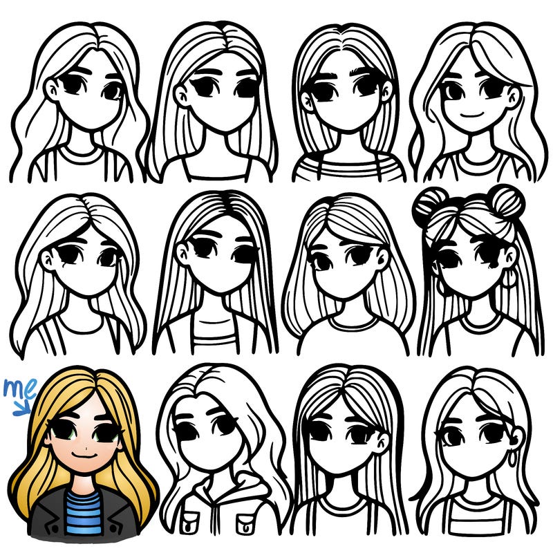 10 teen age girls