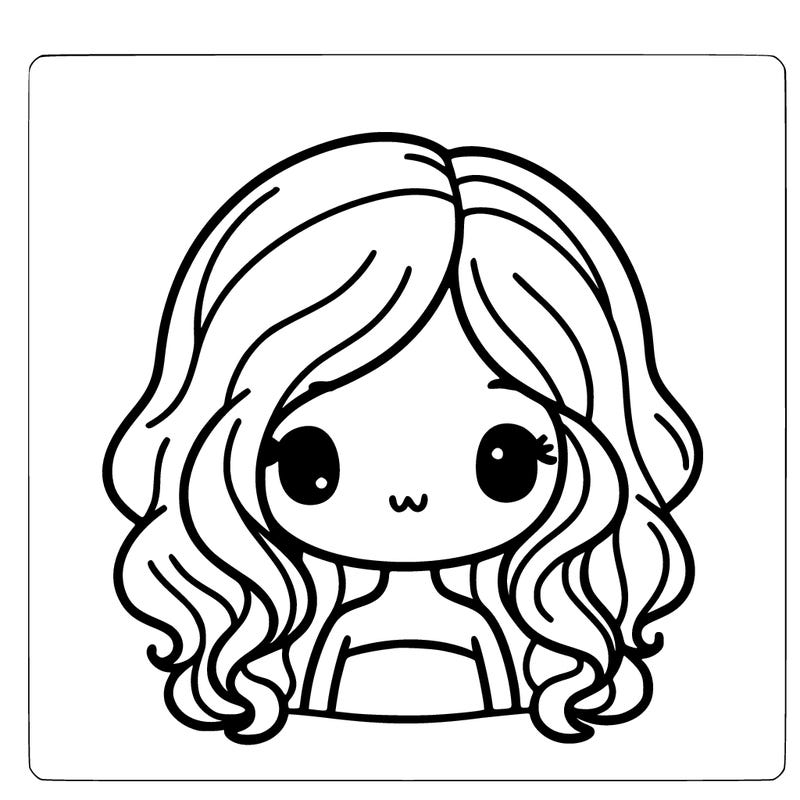 girl waves in her hair she looks so pretty