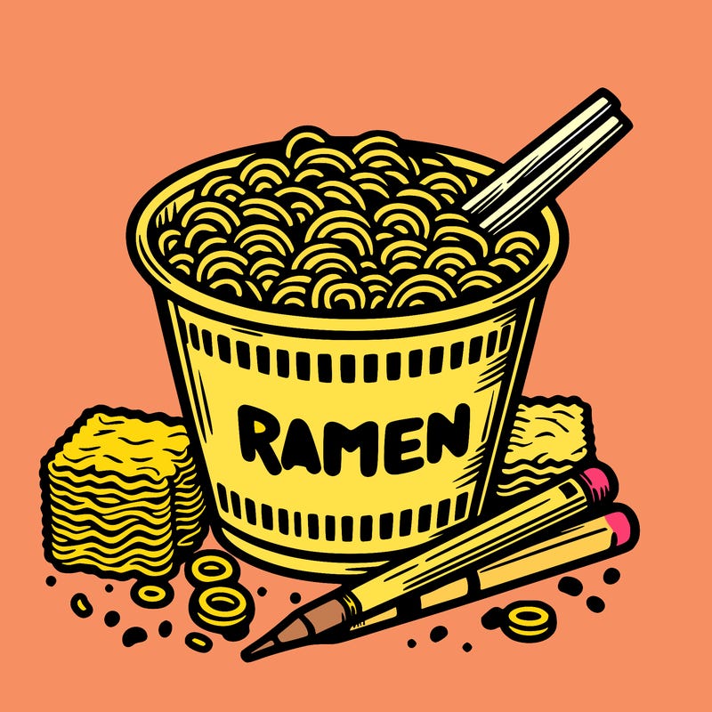 ramen noodles