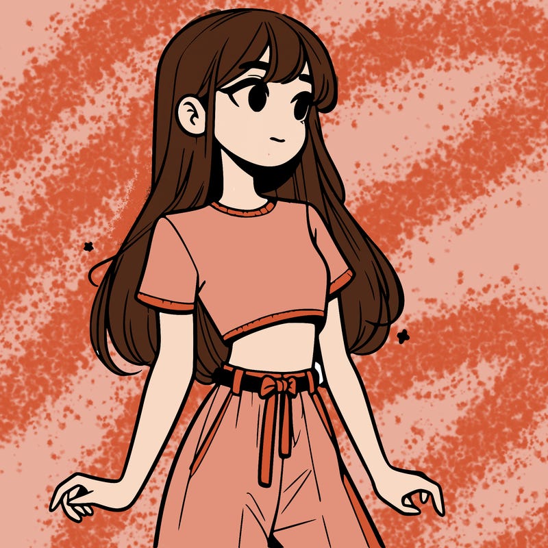 girl in a cute crop top