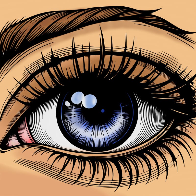 realistic eye