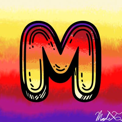 m