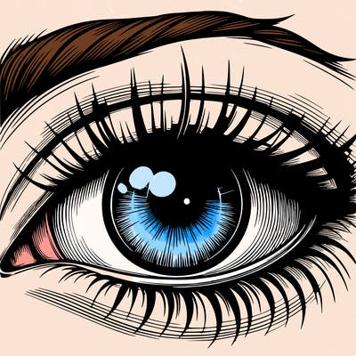 realistic eye