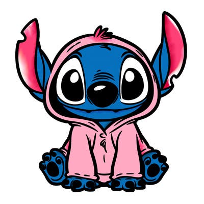 stitch in a dog costume