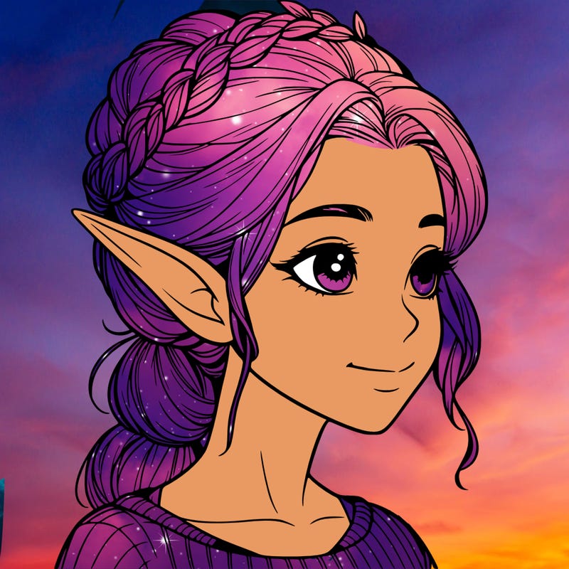 realistic girl elf