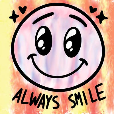 always smile
