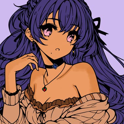 beautiful anime girl