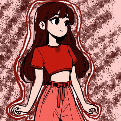 girl in a cute crop top